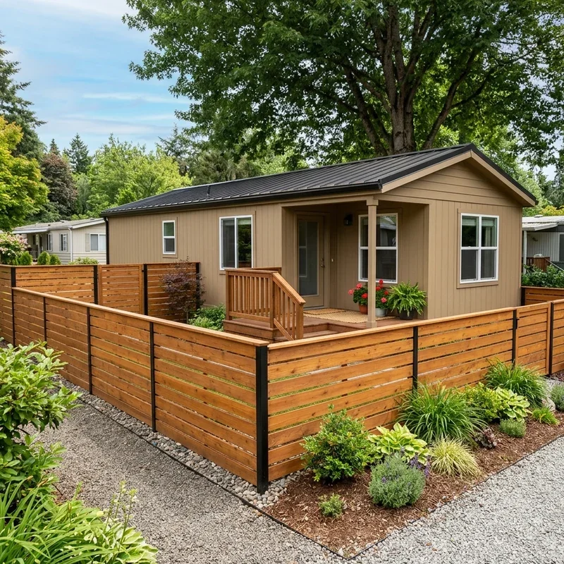 Mobile Home Fence Ideas