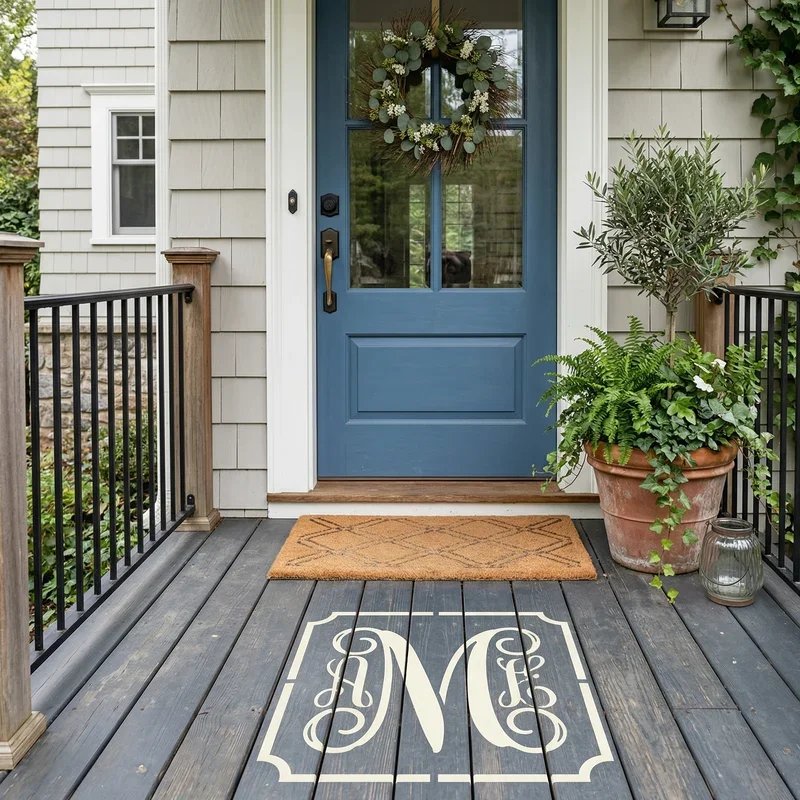 Porch Stencil Ideas
