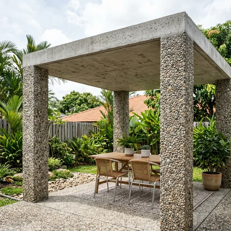 Concrete Patio Cover Ideas