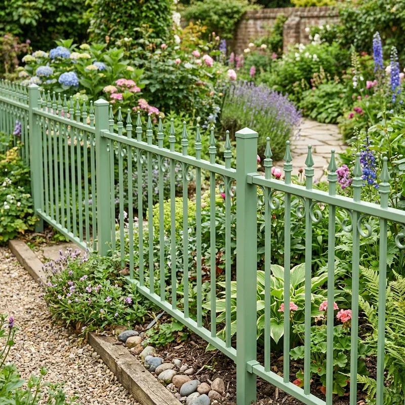 Metal Garden Fence Ideas