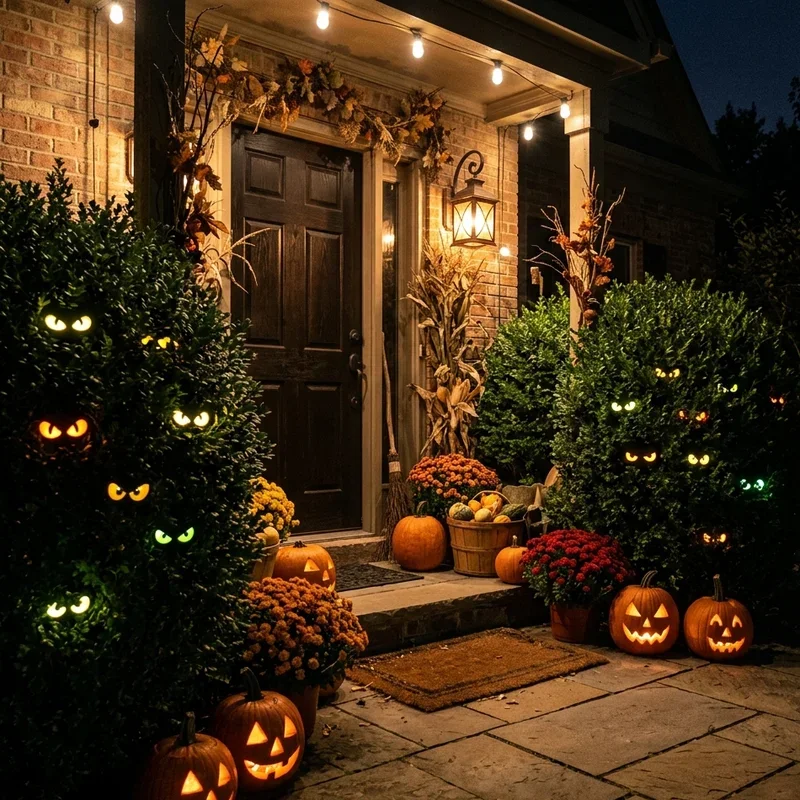 DIY Halloween Front Porch Ideas