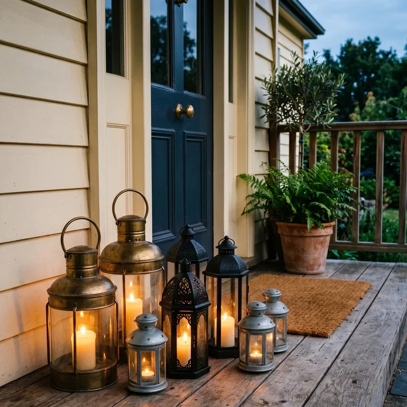 Front Porch Lantern Ideas
