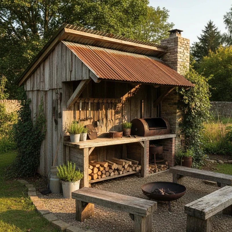 Backyard BBQ Shed Ideas