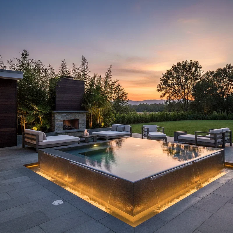 Backyard Hot Tub Ideas