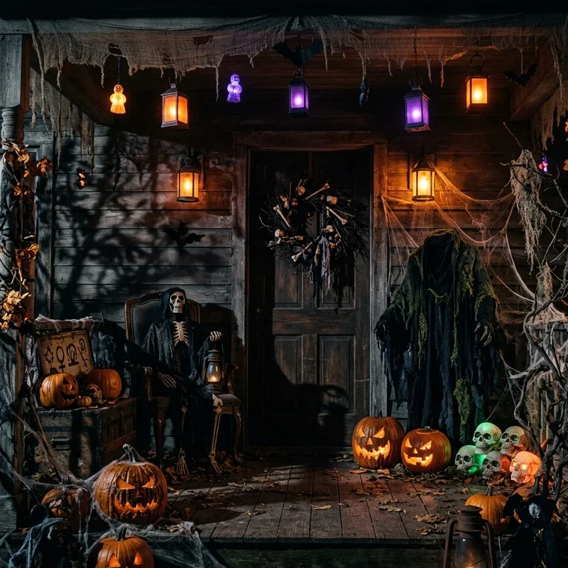 Scary Halloween Porch Ideas