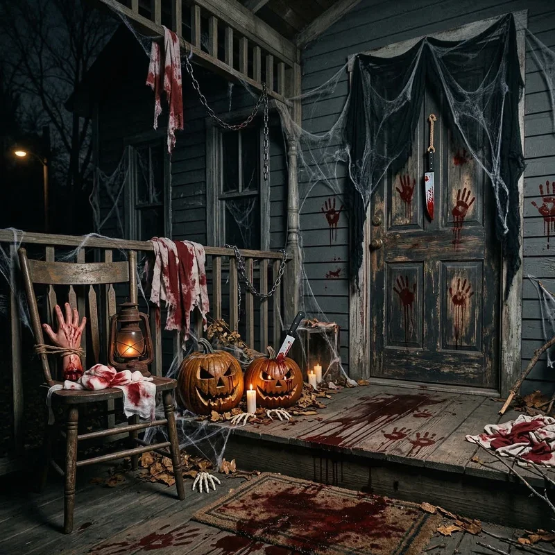 Scary Halloween Porch Ideas