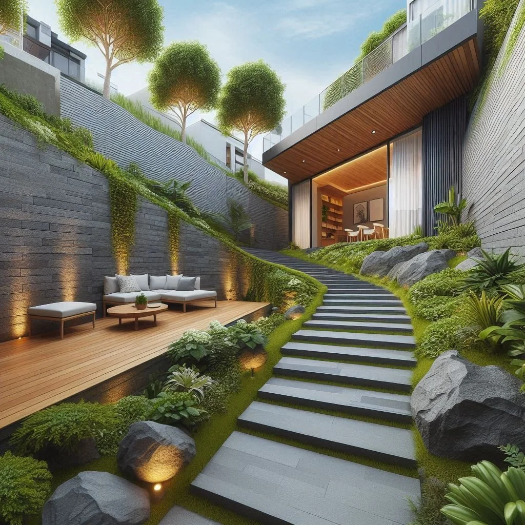 15 Sloped Backyard Ideas on a Budget to Transform Your Outdoor Space