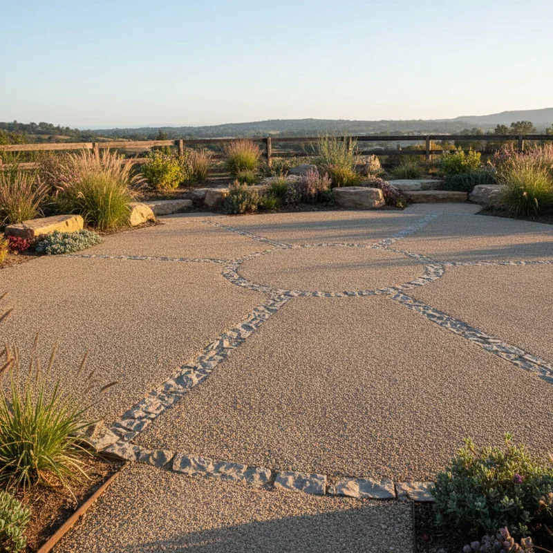 Crushed Granite Patio Ideas