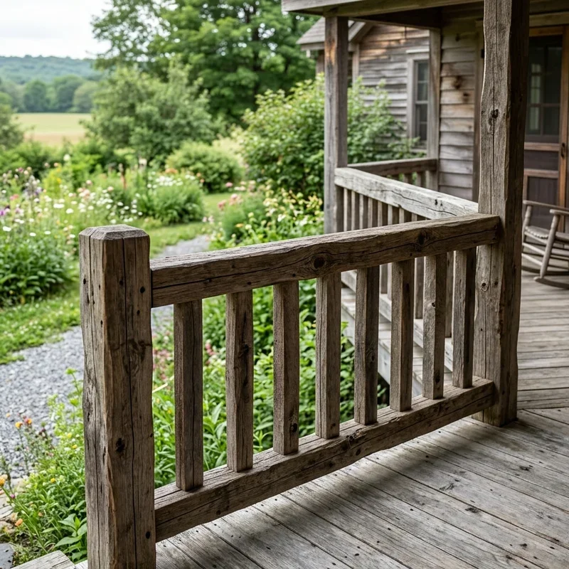 Rustic Porch Railing Ideas
