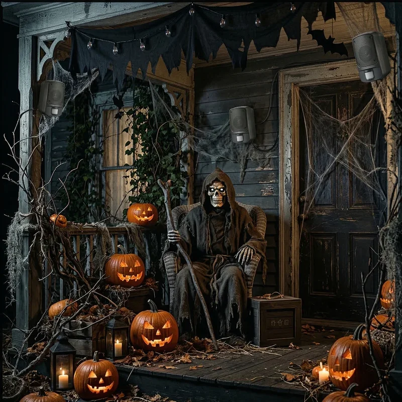 Scary Halloween Porch Ideas