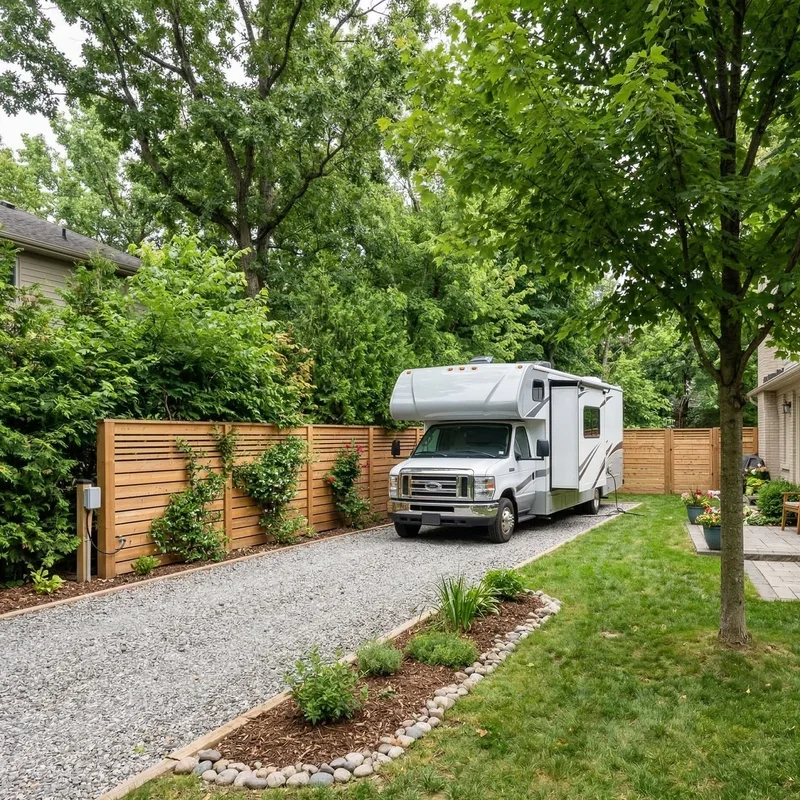 Backyard RV Parking Ideas