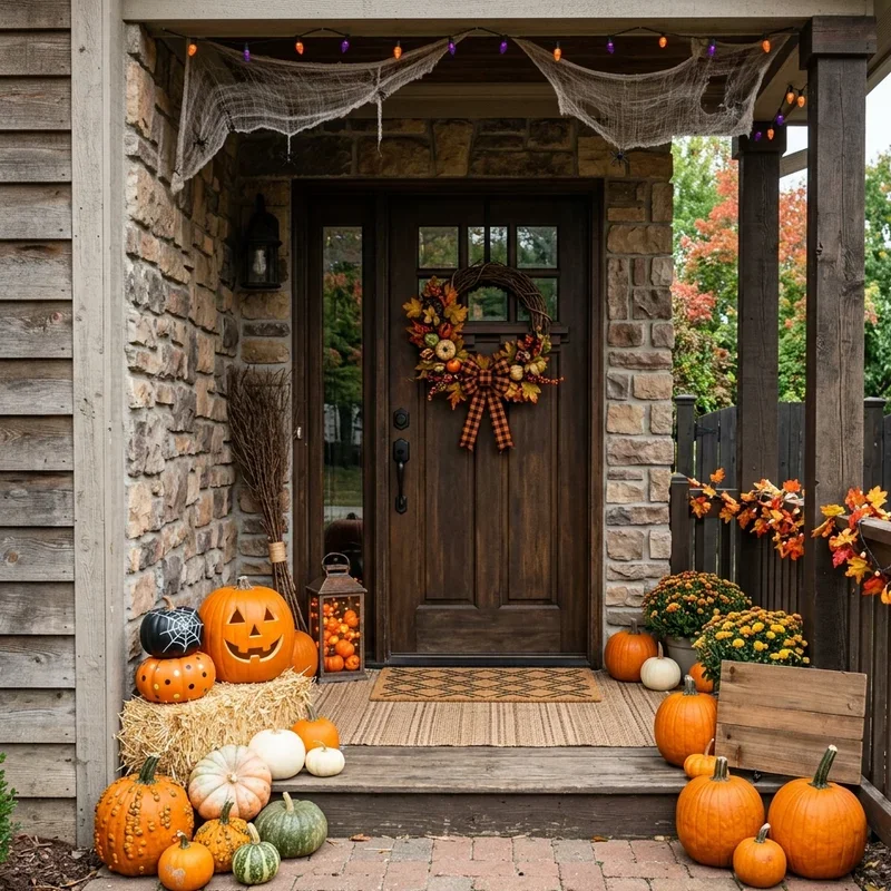 15 DIY Halloween Front Porch Ideas for Spooky Decor