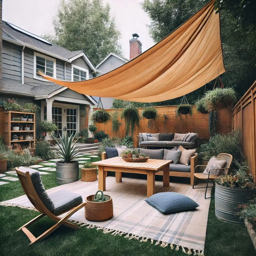Budget DIY Backyard Shade Ideas