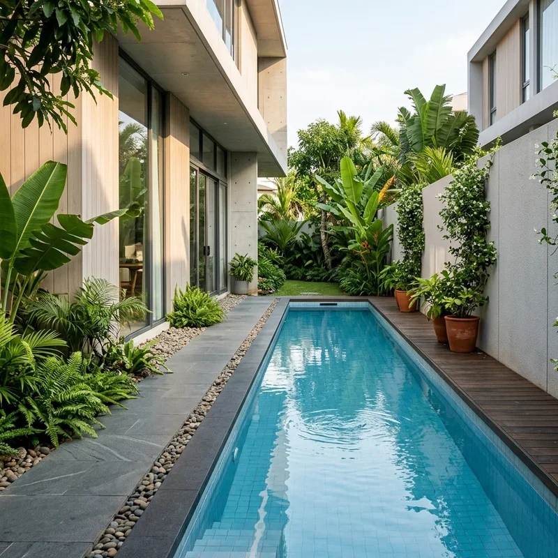 Narrow Pool Ideas