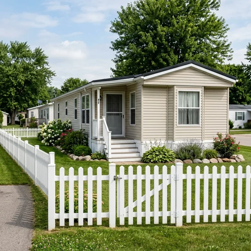 Mobile Home Fence Ideas