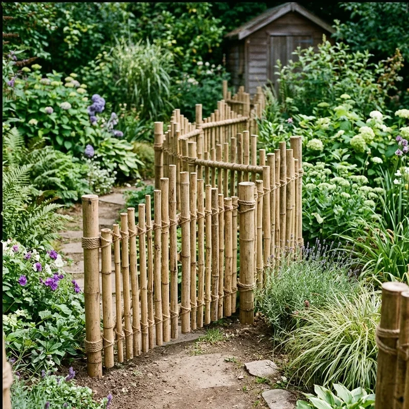 DIY Bamboo Fence Ideas