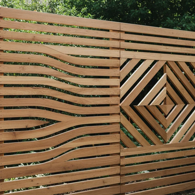 Slatted Fence Ideas