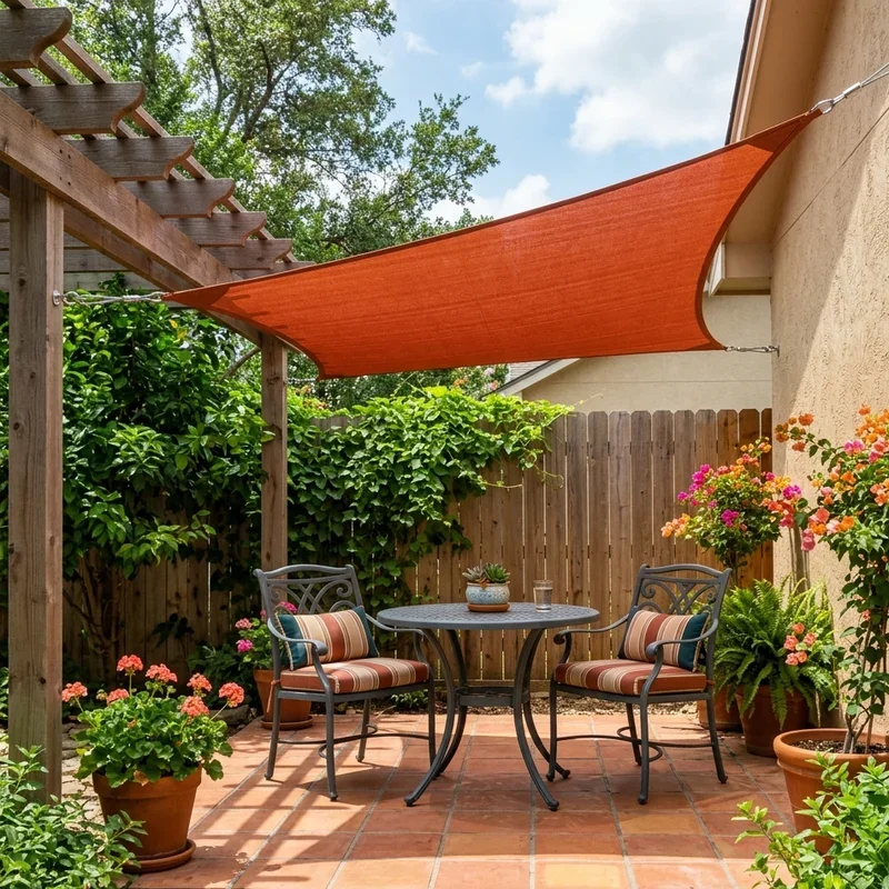 Patio Sun Shade Sail Ideas