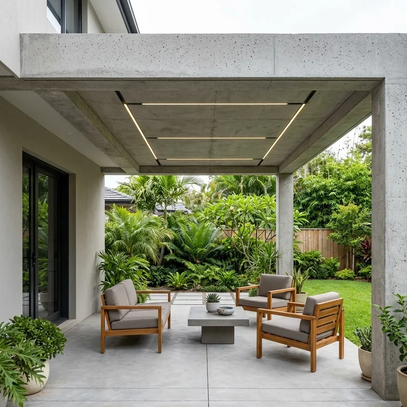Concrete Patio Cover Ideas