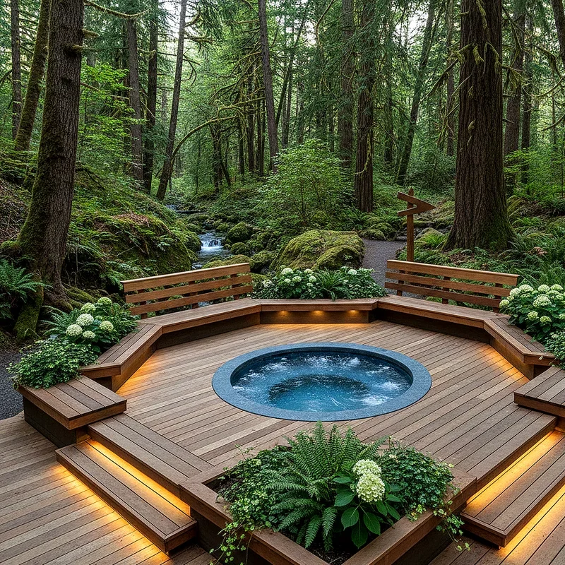 Hot Tub Deck Ideas