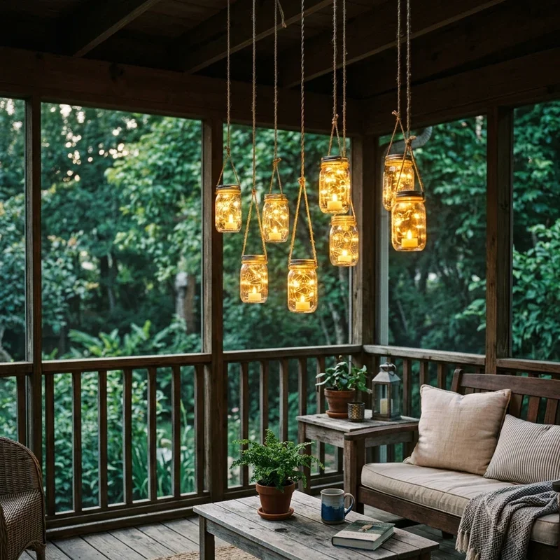Screened Porch Lighting Ideas