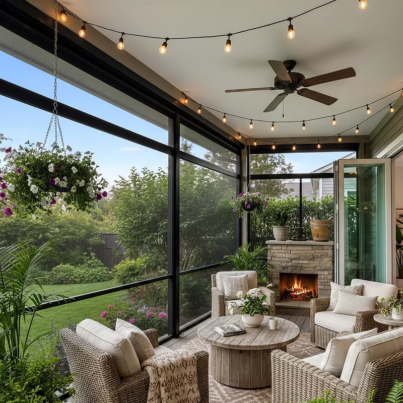 Enclosed Patio Ideas
