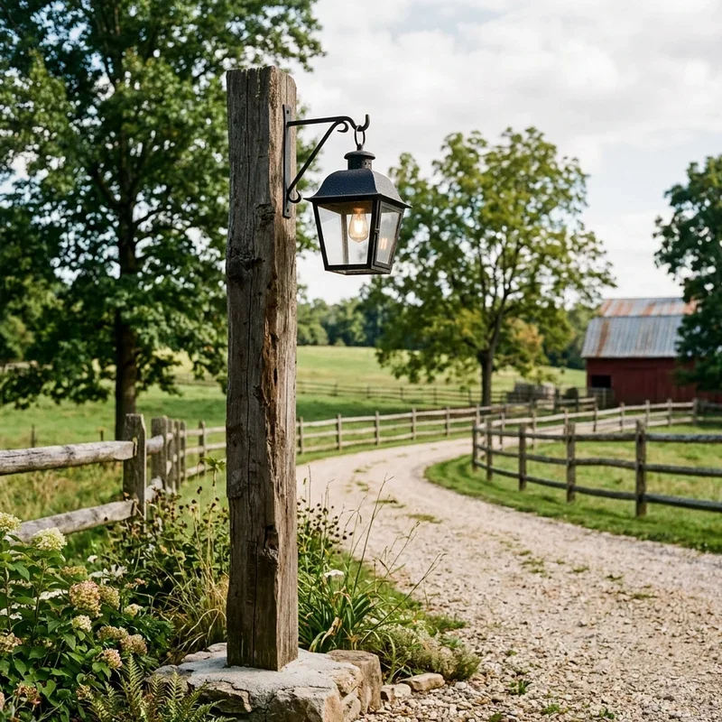 Driveway Lamp Post Ideas