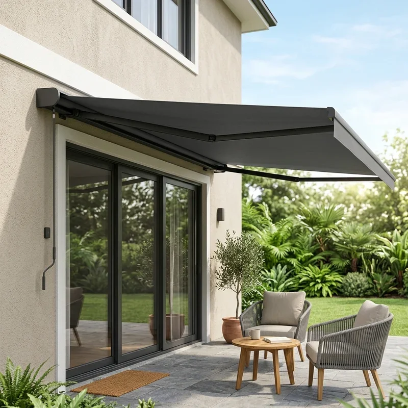 Patio Door Awning Ideas