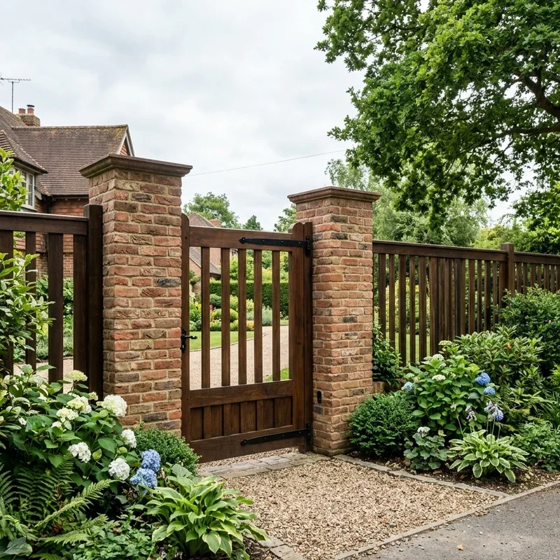 Fence Entrance Ideas