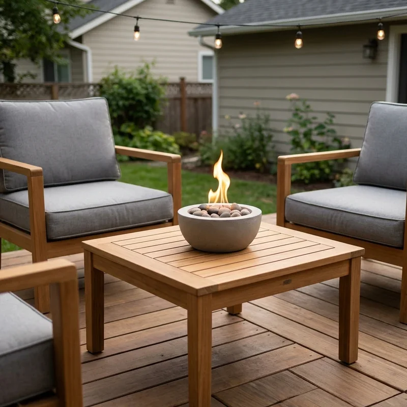 Deck With Fire Pit Ideas