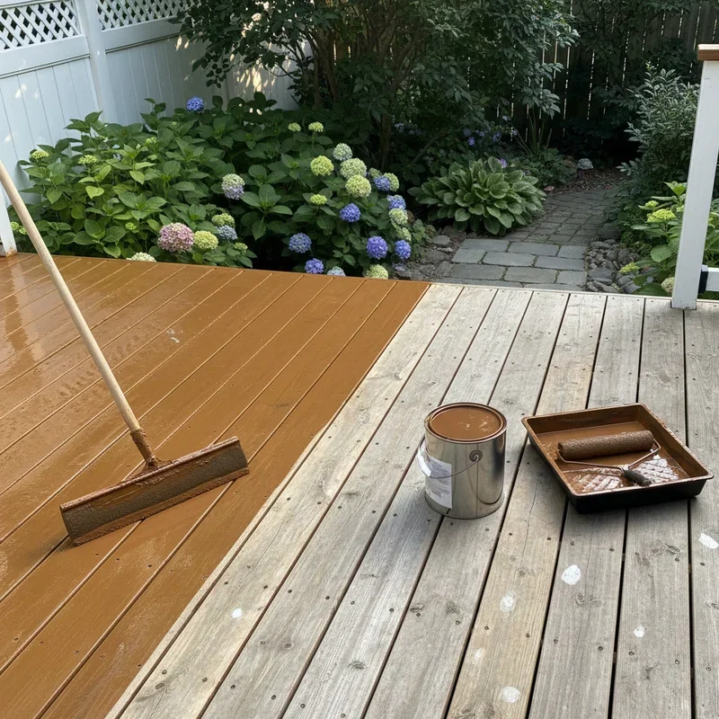How Much to Stain a Deck