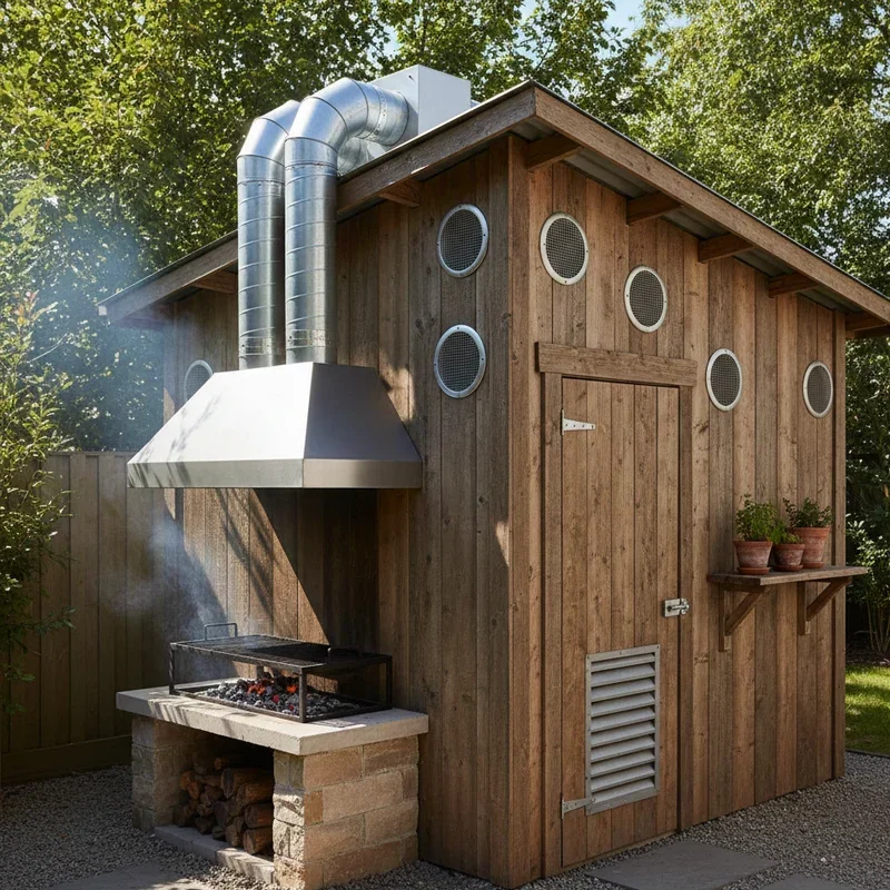 Backyard BBQ Shed Ideas