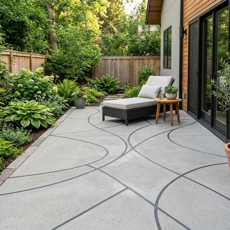 Concrete Back Patio Ideas