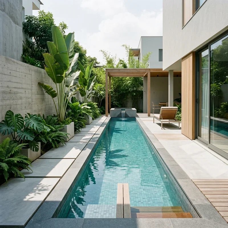 Narrow Pool Ideas