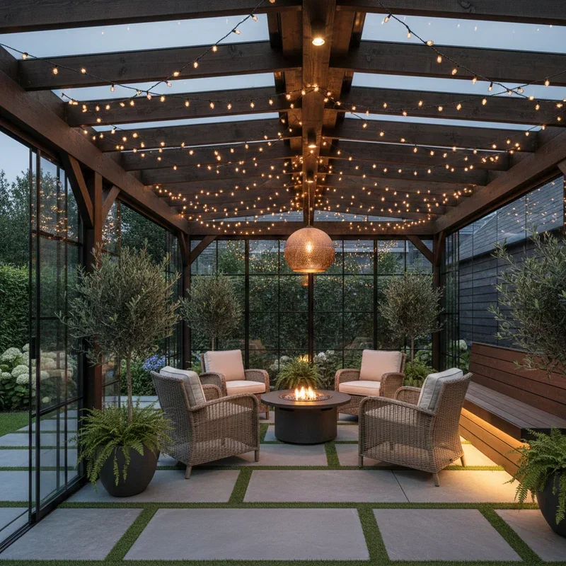 Backyard Enclosed Patio Ideas