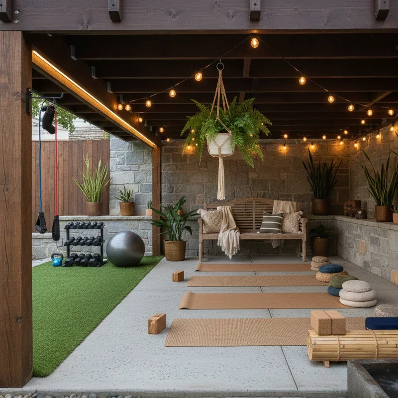 Under Deck Decorating Ideas