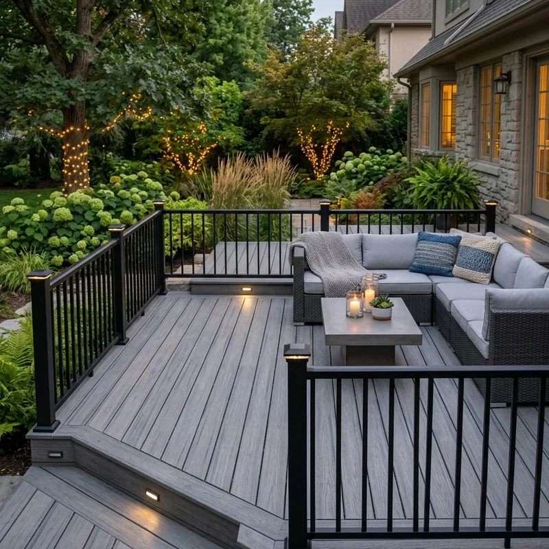 Gray Deck Ideas