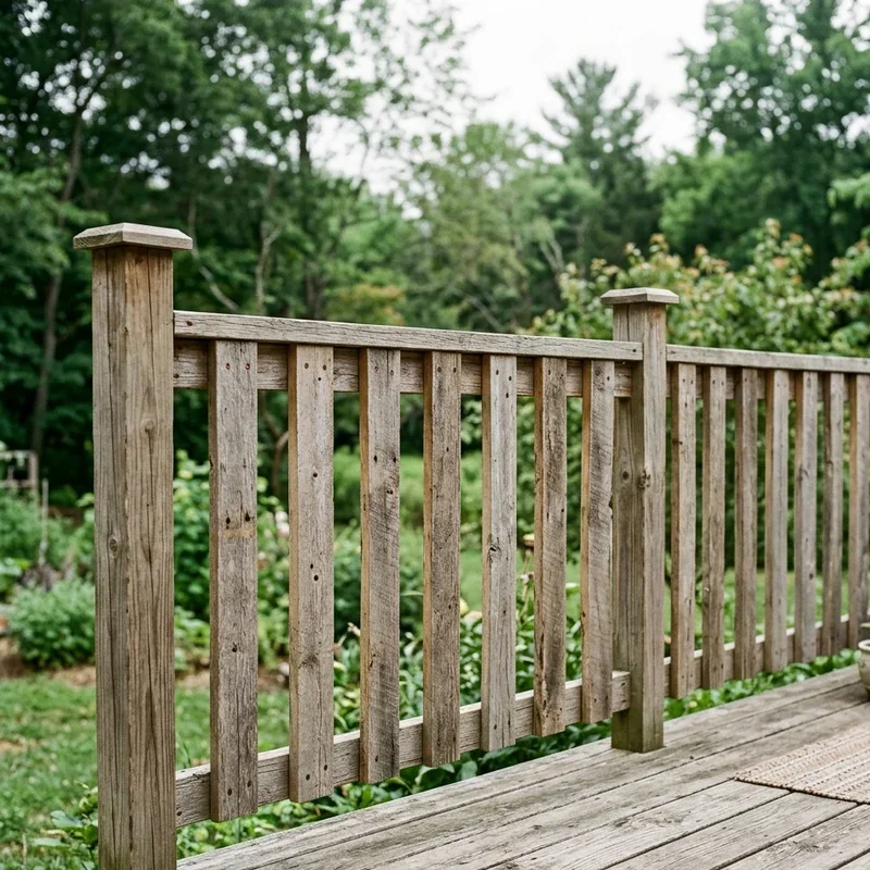 Cheap DIY Deck Railing Ideas