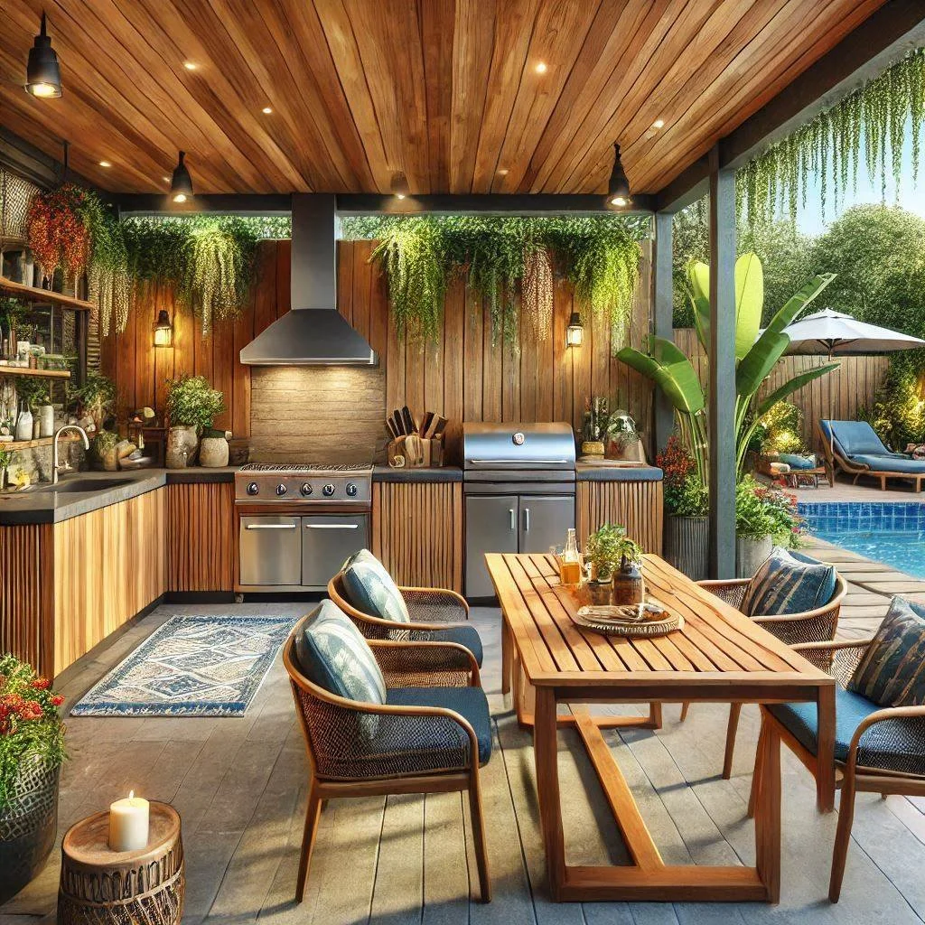 15 Covered Outdoor Kitchen Ideas for Every Home