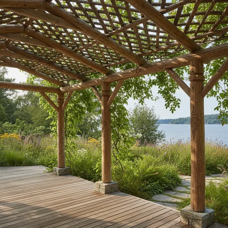 Freestanding Deck Roof Ideas