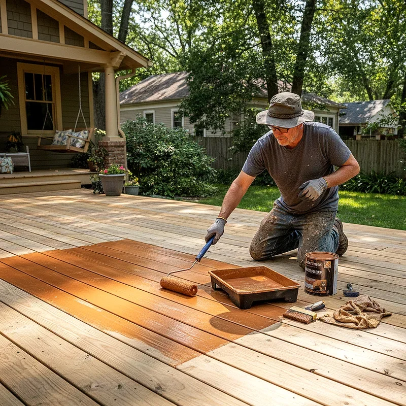 How to Paint a Deck