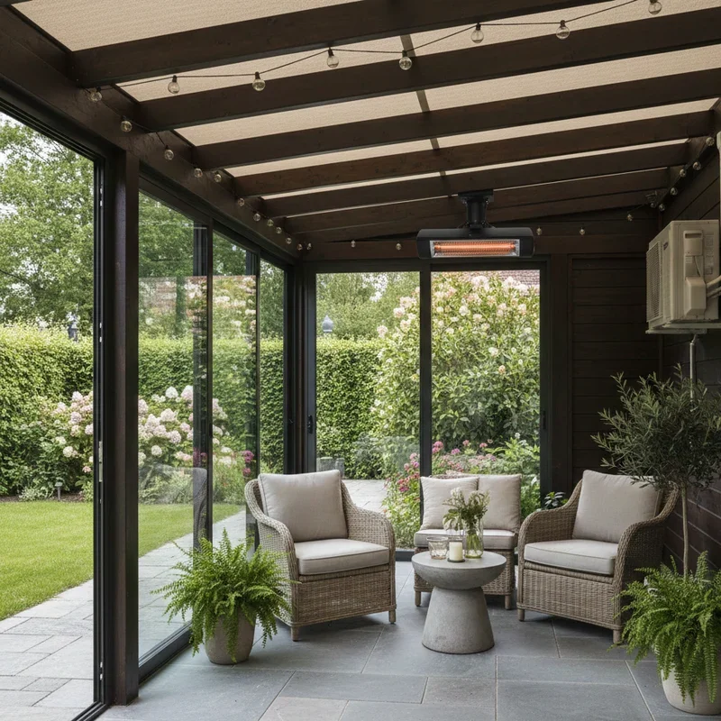 Backyard Enclosed Patio Ideas