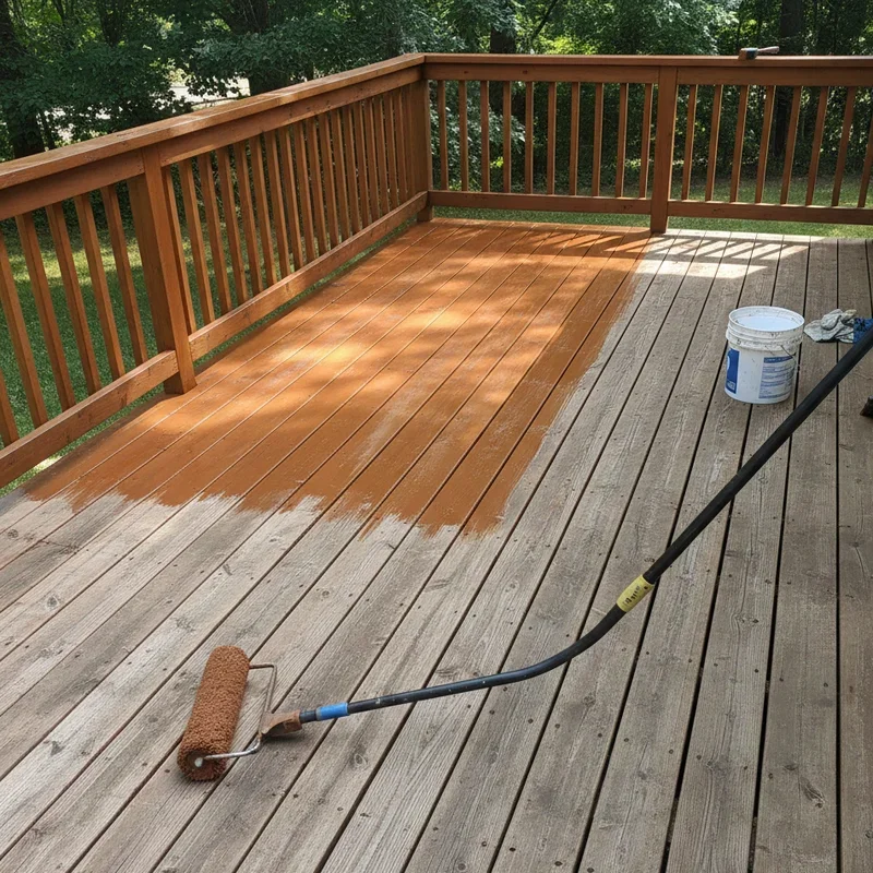 How Much to Stain a Deck