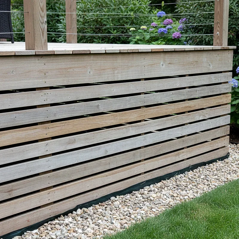 15 Horizontal Deck Skirting Ideas for Modern Style