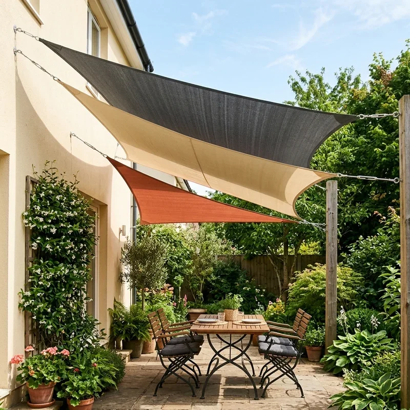 Patio Sun Shade Sail Ideas