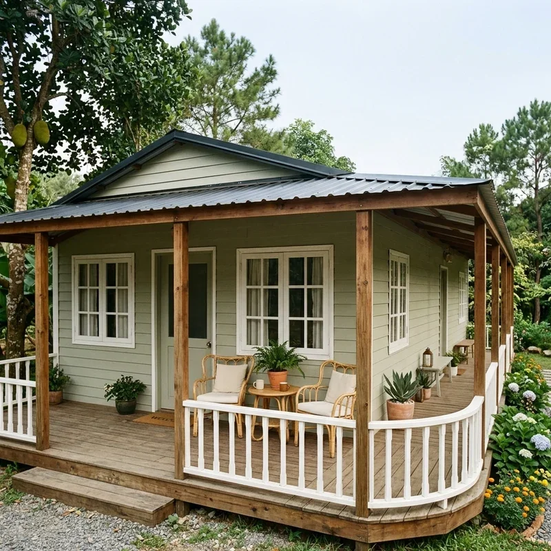 Single Wide Porch Ideas