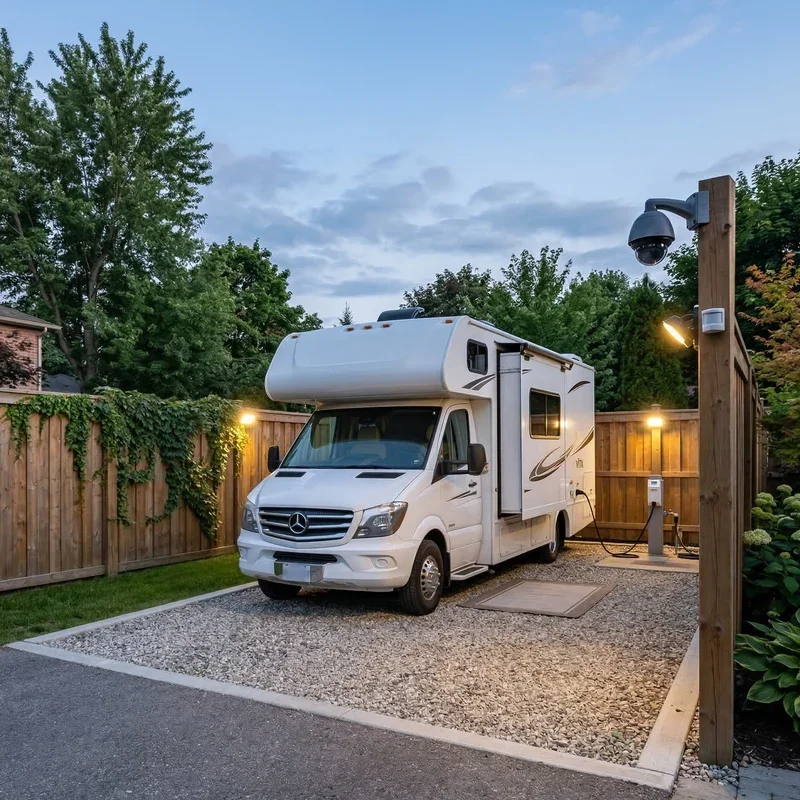 Backyard RV Parking Ideas