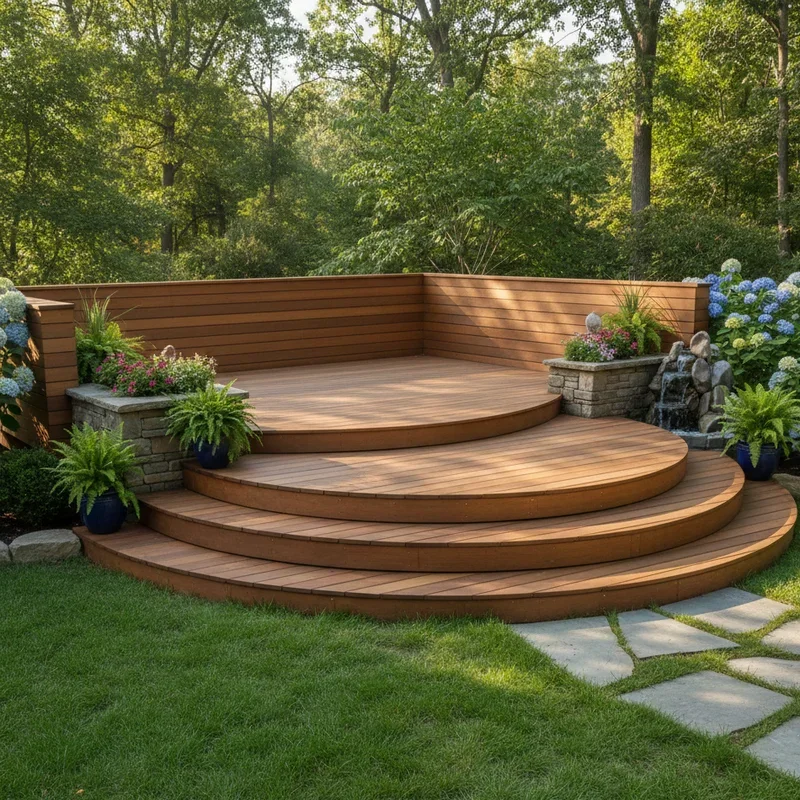 Deck Without Railing Ideas