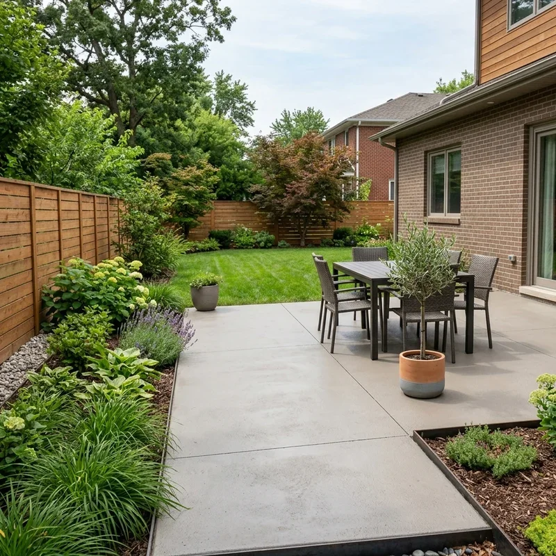 Concrete Back Patio Ideas