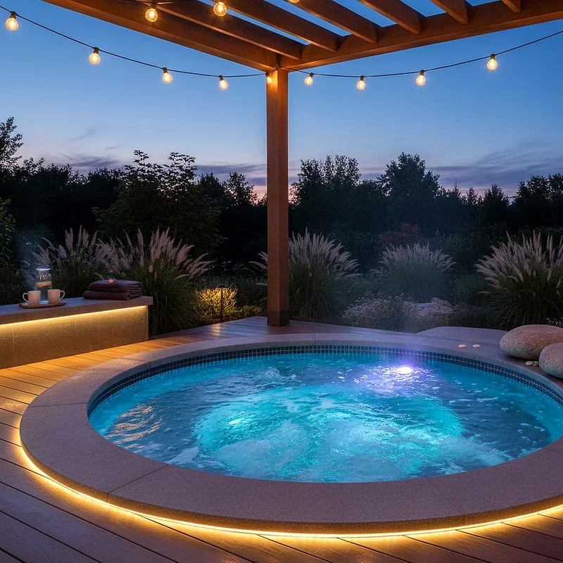 Backyard Hot Tub Ideas
